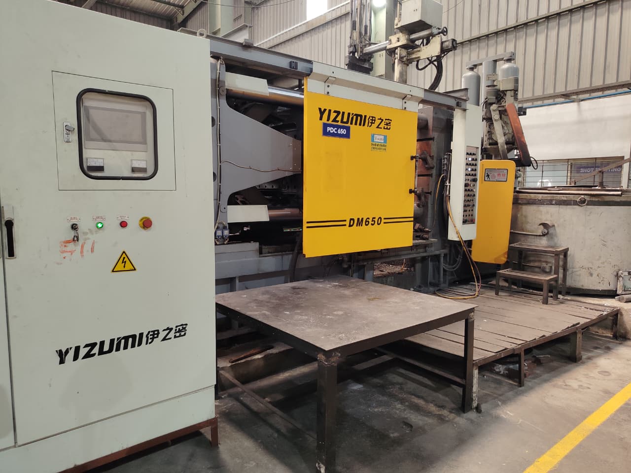 Pressure die casting