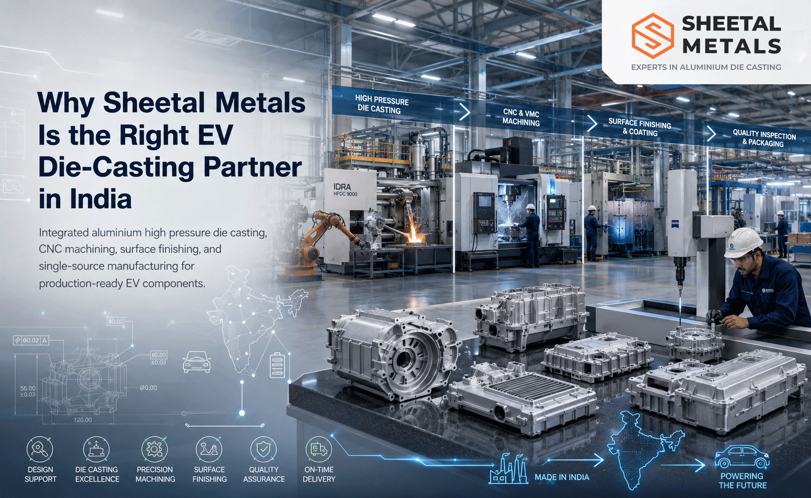 Why Sheetal Metals Is the Right EV Die-Casting Partner in India
