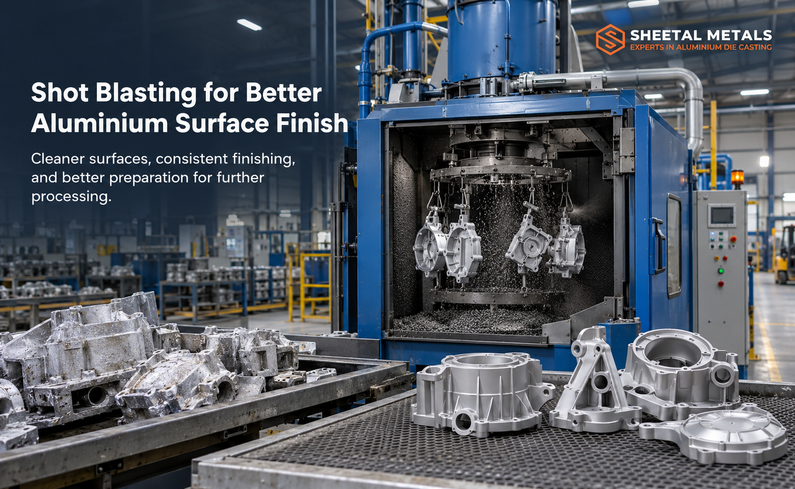 Shot Blasting for Better Aluminium Surface Finish